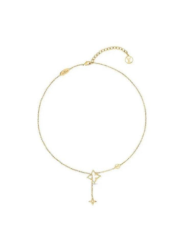 Women's LV Flower Gram Necklace M01234 - LOUIS VUITTON - BALAAN 1