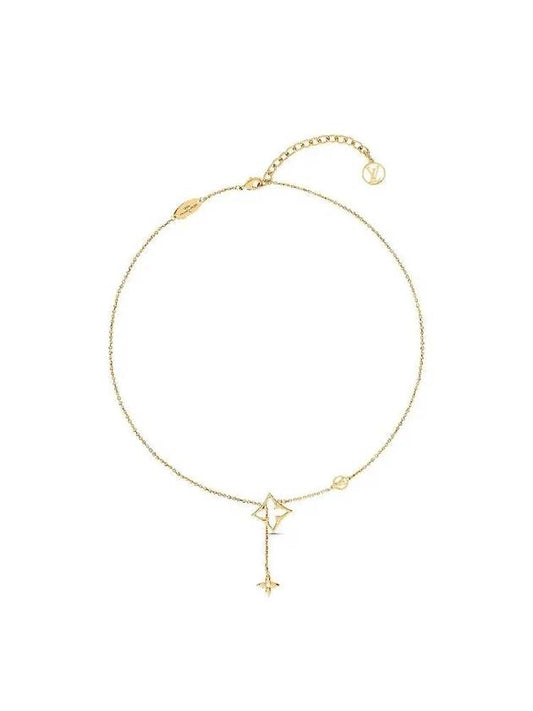 Women's LV Flower Gram Necklace M01234 - LOUIS VUITTON - BALAAN 1