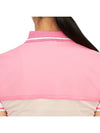 Golf wear women s collar short sleeve t shirt MLW 3B AP08 PINK - MARK & LONA - BALAAN 8