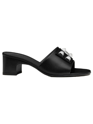 Dreamy Sandal Heels Black - HERMES - BALAAN 1