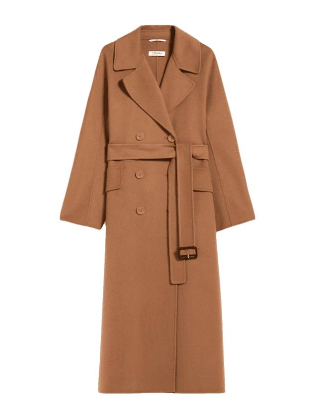 Eric Belt Wool Double Coat Caramel - MAX MARA - BALAAN 1