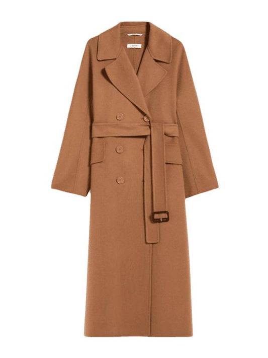 S Eric ERIC Belt Wool Double Coat Caramel - MAX MARA - BALAAN 1