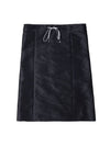 Silk poly moire skirt S51ME0001 S60450 900 - MAISON MARGIELA - BALAAN.