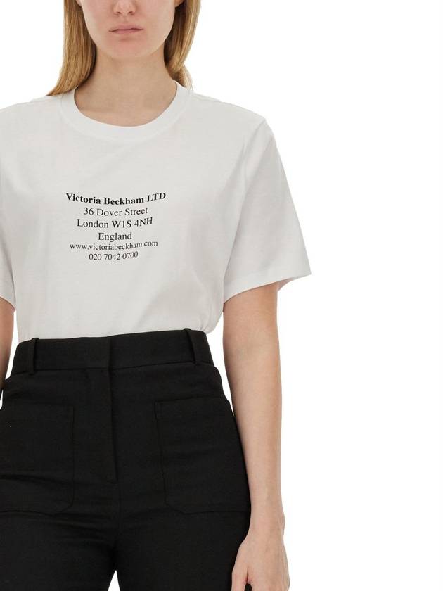 Victoria Beckham "Address" T-Shirt - VICTORIA BECKHAM - BALAAN 4