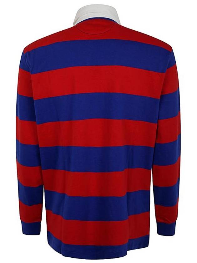 Striped PK t shirt red navy - POLO RALPH LAUREN - BALAAN 3