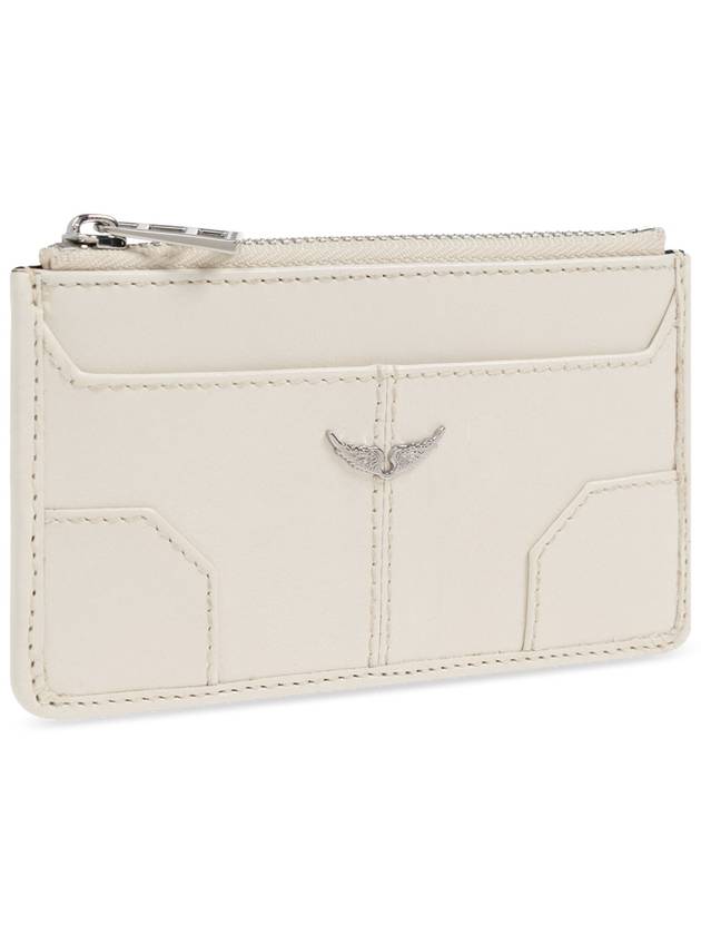 Zadig & Voltaire Leather Wallet, Women's, Cream - ZADIG & VOLTAIRE - BALAAN 4