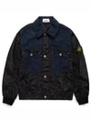 Polyester Tela David Light Jacket Navy - STONE ISLAND - BALAAN 2