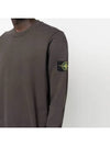 Wappen Patch Crew Neck Sweatshirt Grey - STONE ISLAND - BALAAN 7