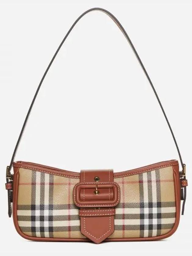 Check Shoulder Bag Brown - BURBERRY - BALAAN 2