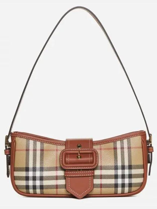 Check Shoulder Bag Brown - BURBERRY - BALAAN 2