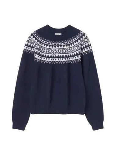 Dixon crew neck knit navy - NOCLE - BALAAN 1