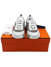 Bouncing Low Top Sneakers Blanc Gourmet - HERMES - BALAAN 3