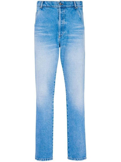 Fade Denim Jeans Blue - BALMAIN - BALAAN 2