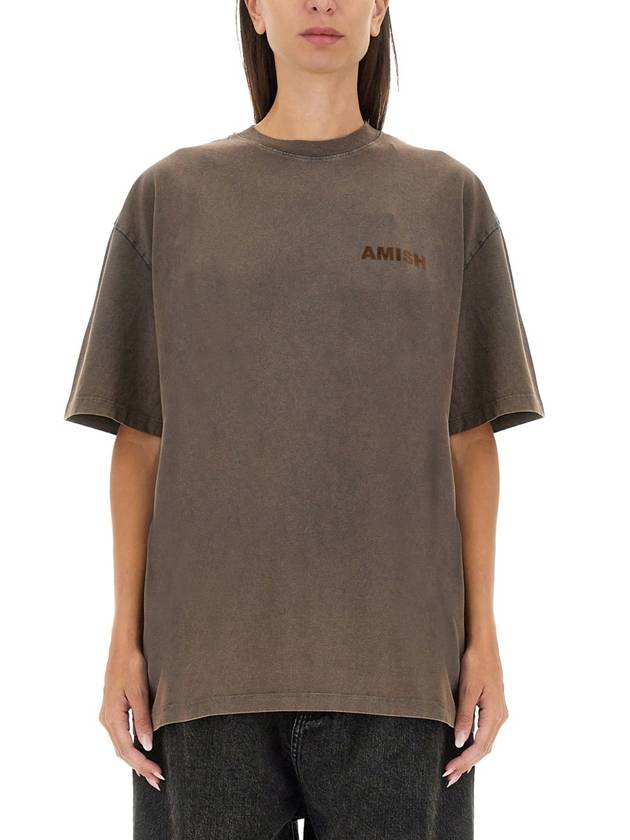 T-SHIRT WITH LOGO - AMISH - BALAAN 1