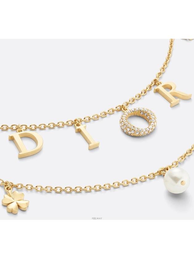 Revolution Double Chain Necklace Gold - DIOR - BALAAN 3