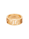 FF Logo Forever Ring Gold - FENDI - BALAAN 1