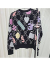 CC Logo Pattern Cashmere Knit Pullover 34 P72298 - CHANEL - BALAAN 7