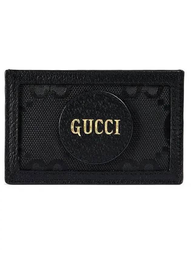 Logo Off The Grid Card Wallet Black - GUCCI - BALAAN 1