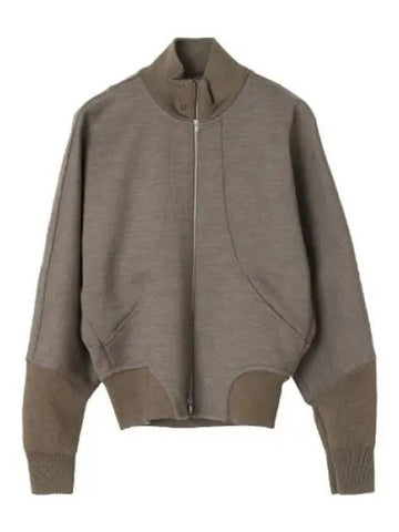 Wool Melange Compact Jersey Women s Jacket - JIL SANDER - BALAAN 1