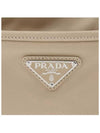 Re-Nylon and Saffiano Leather Shoulder Bag Desert Beige 2VH112 - PRADA - BALAAN 7