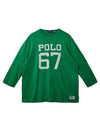 Classic Fit Logo Jersey T Shirt Green - POLO RALPH LAUREN - BALAAN 2