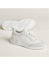 Bouncing Sneakers Mesh Suede Goatskin Blanc - HERMES - BALAAN 2