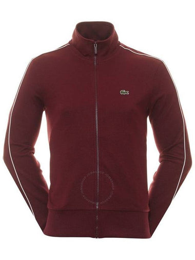 Lacoste Paris Pique Zip-Up Sweatshirt, Brand Size 3 (Small) - LACOSTE - BALAAN 1