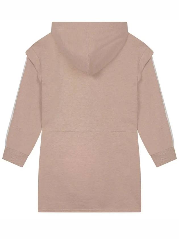 Kids Women s Logo Hooded Dress Beige C12889 C03 - CHLOE - BALAAN 3