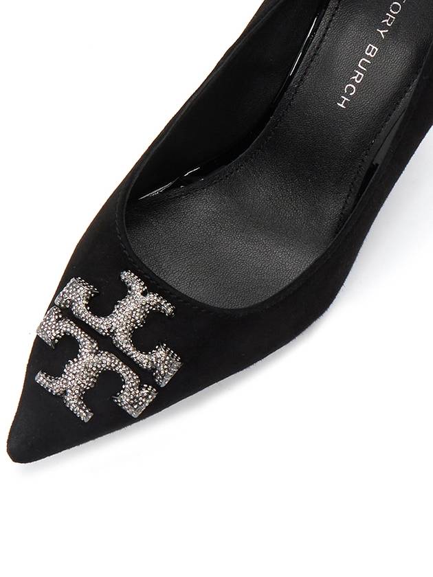 Eleanor Square Pumps Heel Black - TORY BURCH - BALAAN.