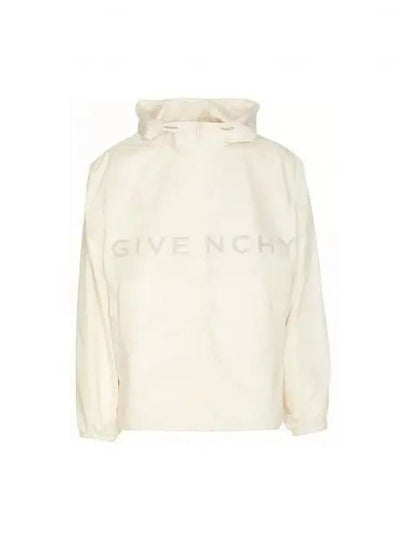 Maxi Logo Windbreaker Off White - GIVENCHY - BALAAN 2