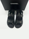 Velcro sandals black G35927 - CHANEL - BALAAN 3