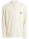 Anafikolo Long Sleeve Polo Shirt Ivory - ISABEL MARANT - BALAAN 3