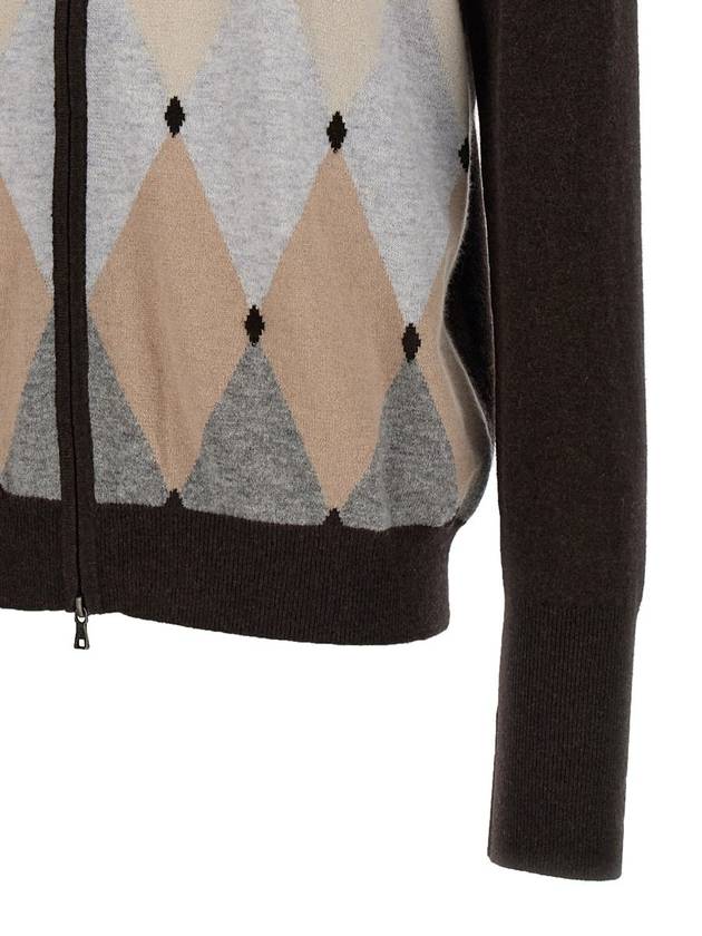 Ballantyne 'Argyle' Cardigan - BALLANTYNE - BALAAN 4