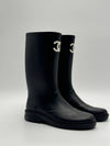 Boots Caoutchouc Black - CHANEL - BALAAN 5