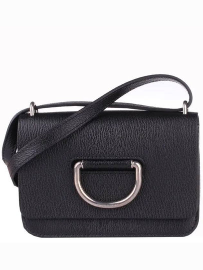 Women's D-Ring Mini Cross Bag Black - BURBERRY - BALAAN 2