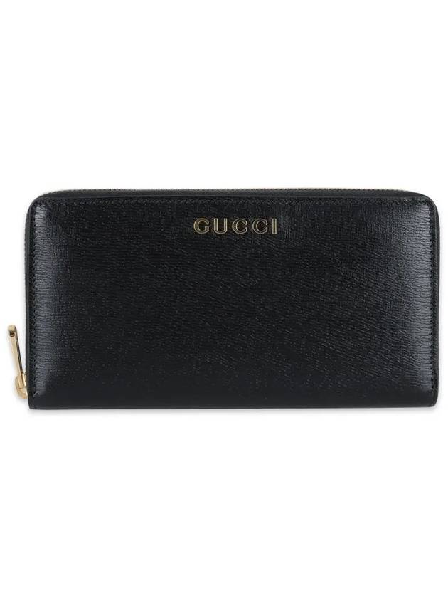 Leather Continental Long Wallet Black - GUCCI - BALAAN 3