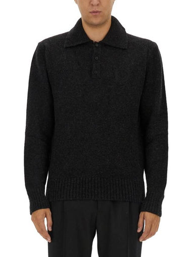 WOOL POLO. - DOLCE&GABBANA - BALAAN 1