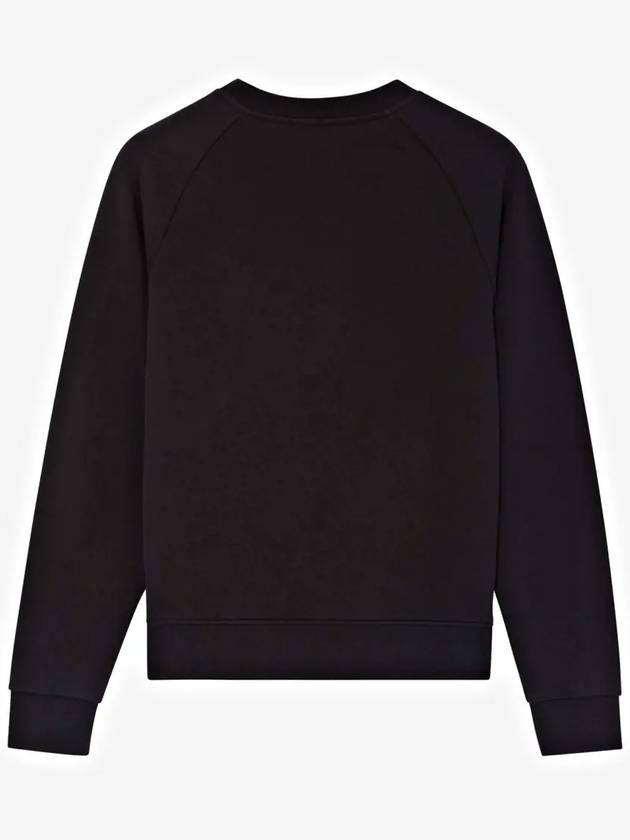 Fox Head Patch Adjusted Sweatshirt Black - MAISON KITSUNE - BALAAN 3