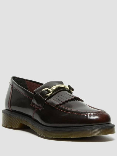 Adrian Arcadia Leather Loafers Cherry Red - DR. MARTENS - BALAAN 2