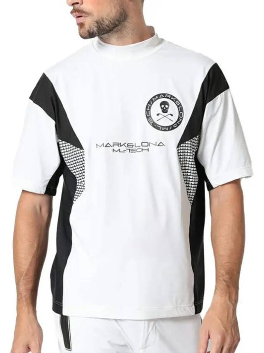 Men s Emitter Tech T Shirt White MLM 4A AA03 - MARK & LONA - BALAAN 2