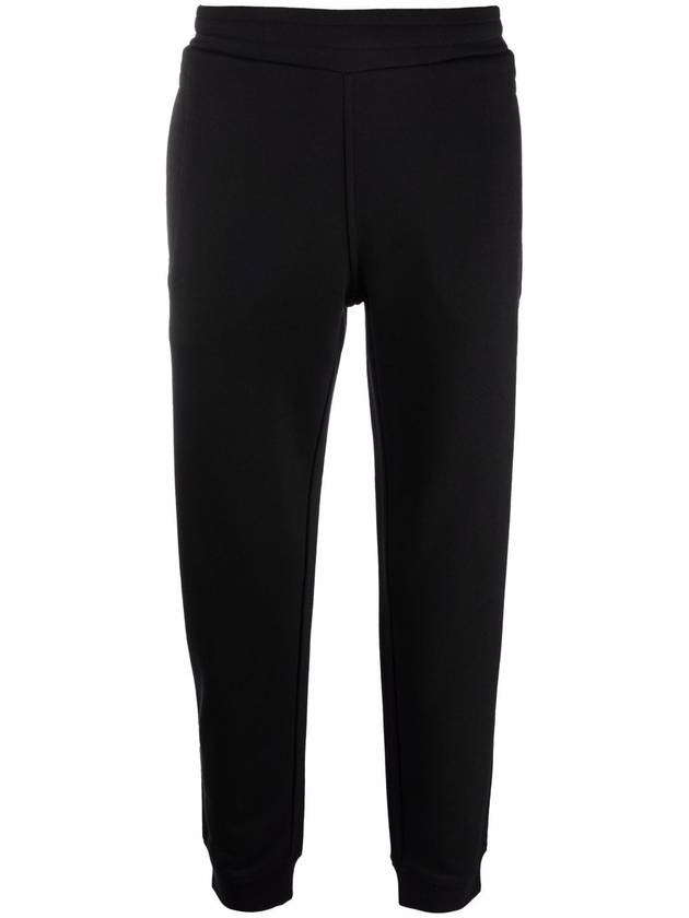 Men s Logo Track Pants Black - EMPORIO ARMANI - BALAAN 1