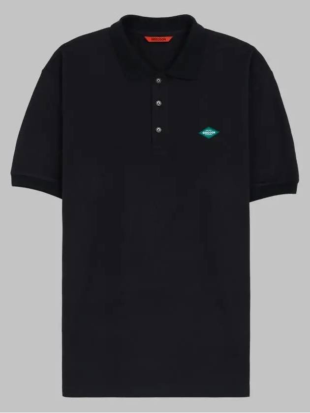 Original short sleeve pique shirt GEE245 102 black - GEECOON - BALAAN 3