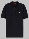 Original short sleeve pique shirt GEE245 102 black - GEECOON - BALAAN 4