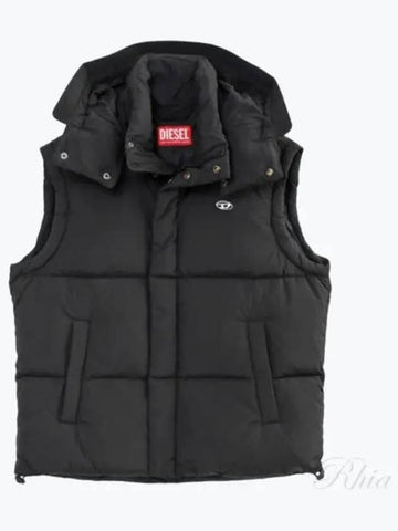 W RolfYS SI Recycled Nylon Down Vest A10602 0AEAI 9XX - DIESEL - BALAAN 1