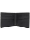 East West Coating Leather Half Wallet Black - SAINT LAURENT - BALAAN 5