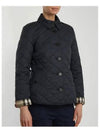 New Frankby Quilted Jacket Navy - BURBERRY - BALAAN 5