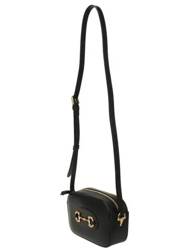 Horsebit 1955 Small Shoulder Bag Black - GUCCI - BALAAN 3