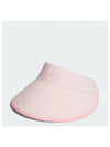 All Over Logo Wide Visor Pink - ADIDAS - BALAAN 2