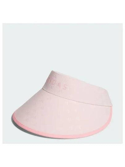 All Over Logo Wide Visor Pink - ADIDAS - BALAAN 2