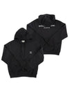 Back Logo Cotton Hoodie Black - WOOYOUNGMI - BALAAN 3